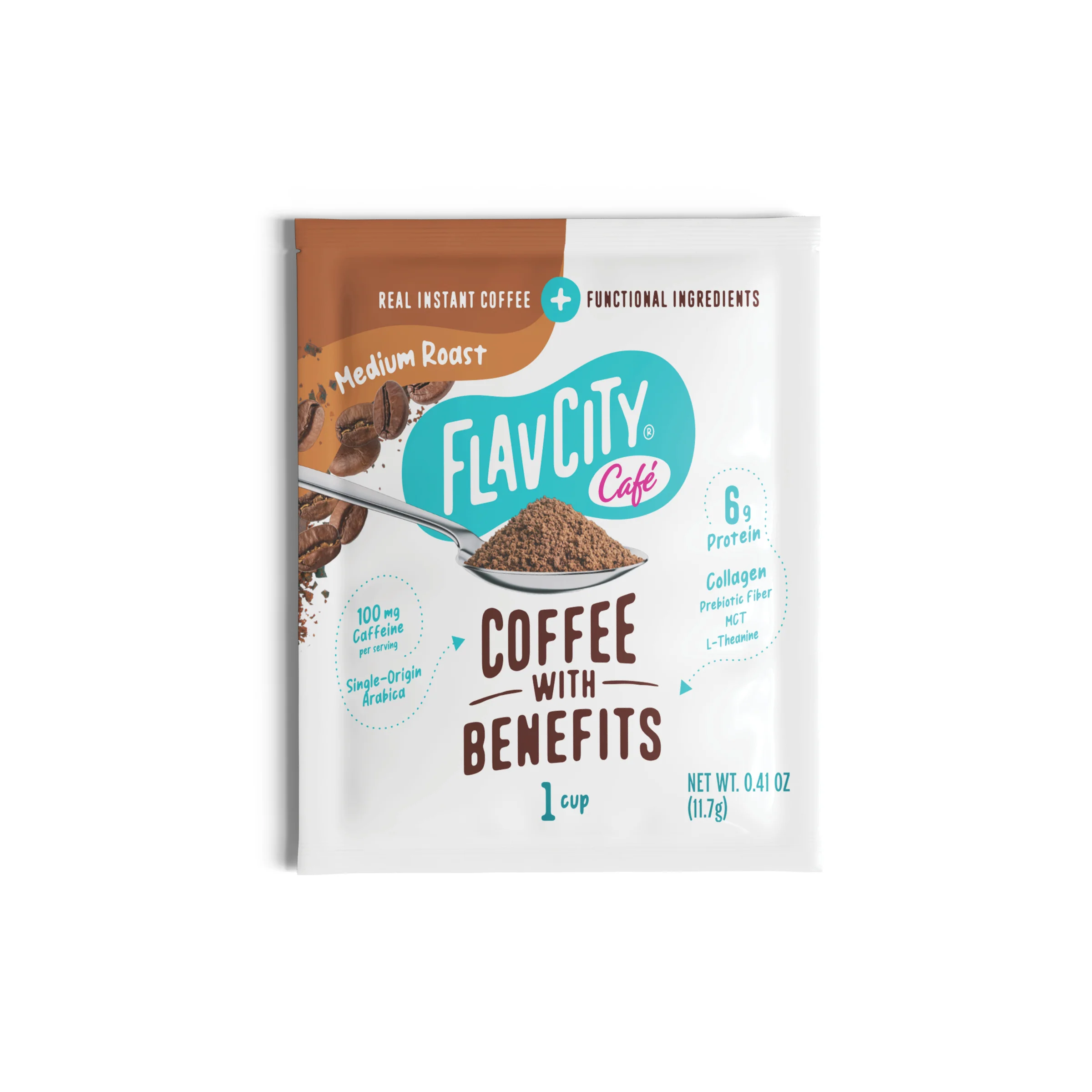 Free Sample: Coffee With Benefits Medium Roast