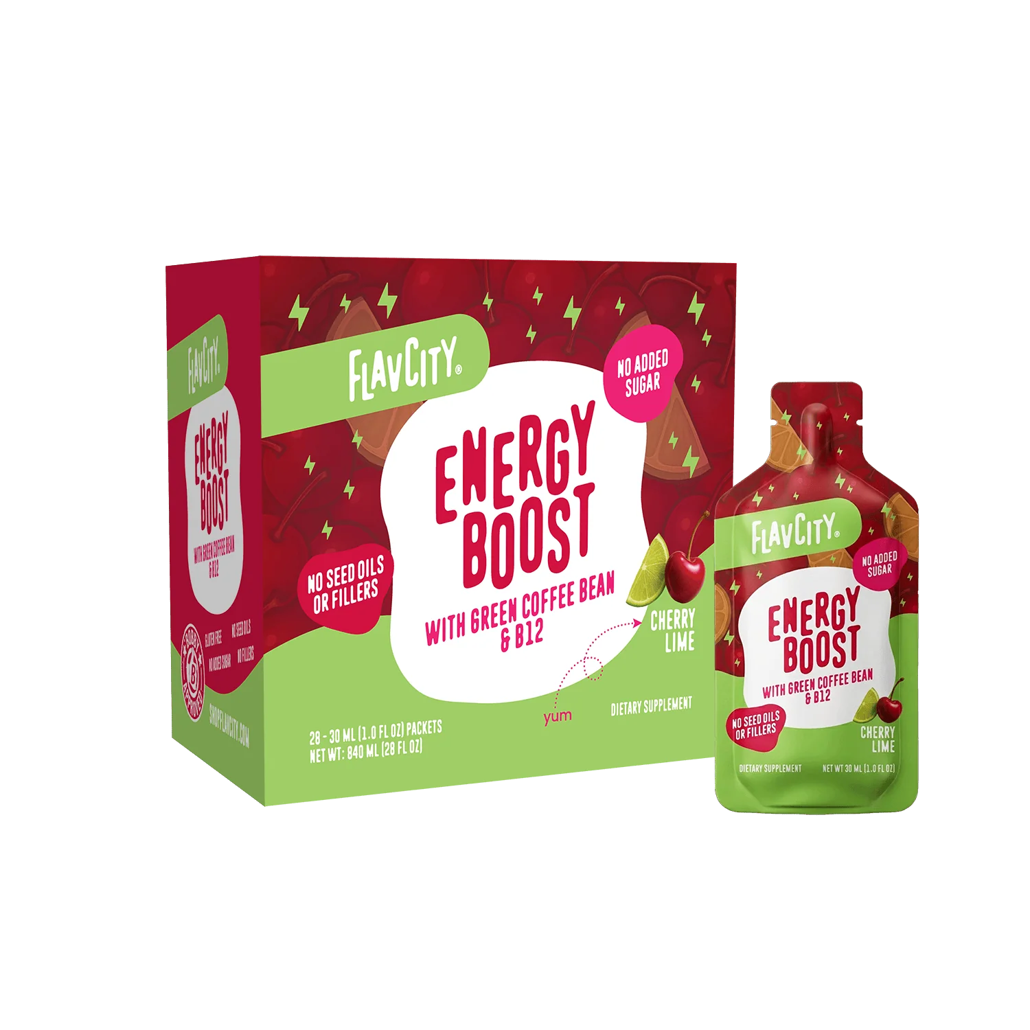 Energy Boost Vitamin Gel Pack