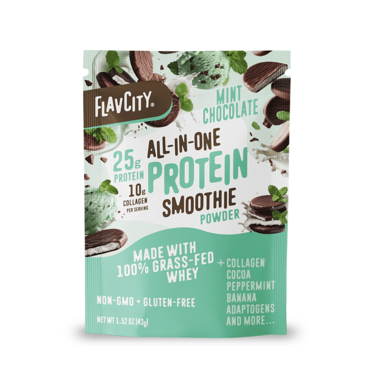 Protein Smoothie Single-Serve Mint Chocolate