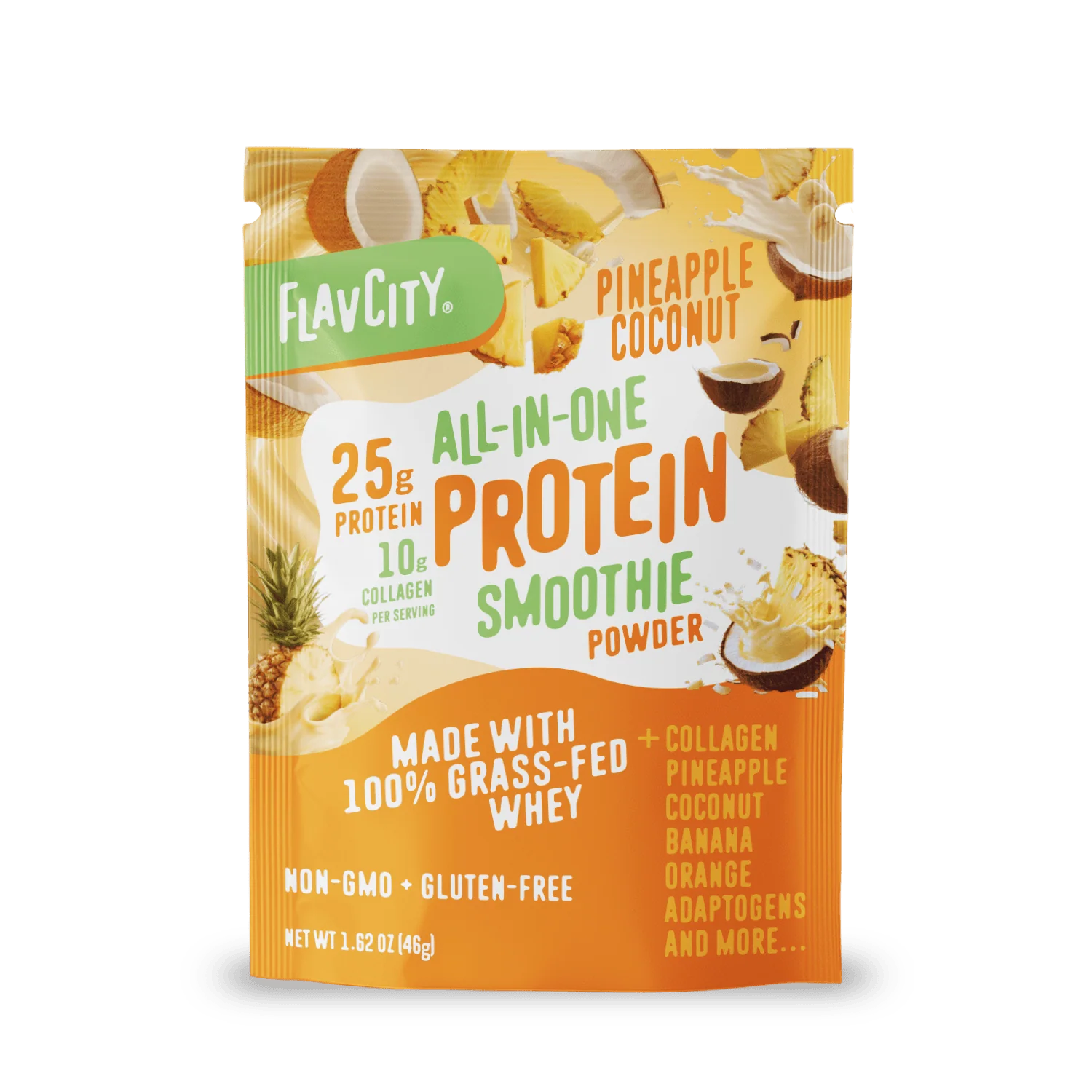 Protein Smoothie Single-Serve Pineapple Coconut